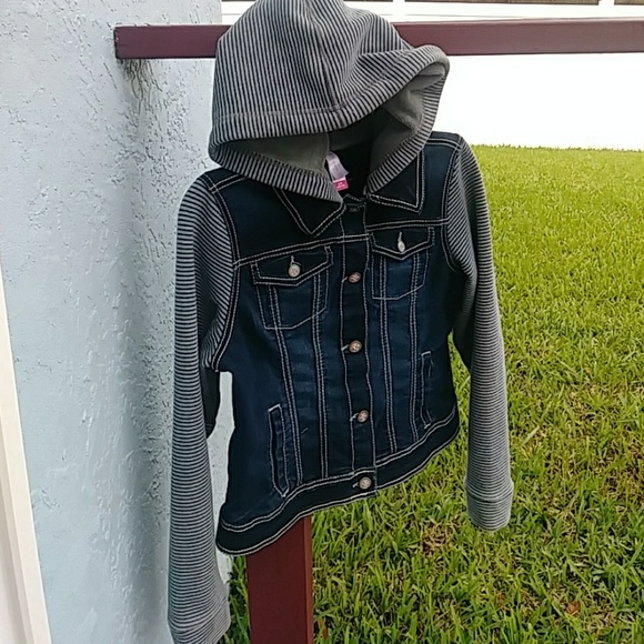 No Boundaries Other - No Boundaries denim hoodie